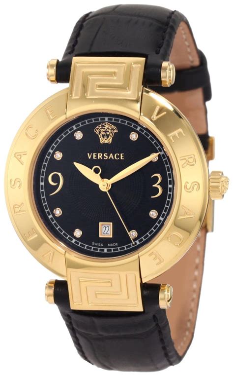 vintage versace gold watch|versace watch gold plated.